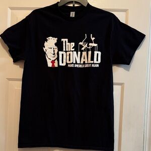 Gildan Black Donald Trump Graphic Tee